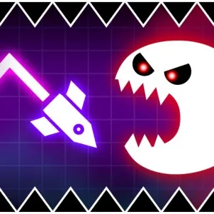 Geometry Vibes Monster background