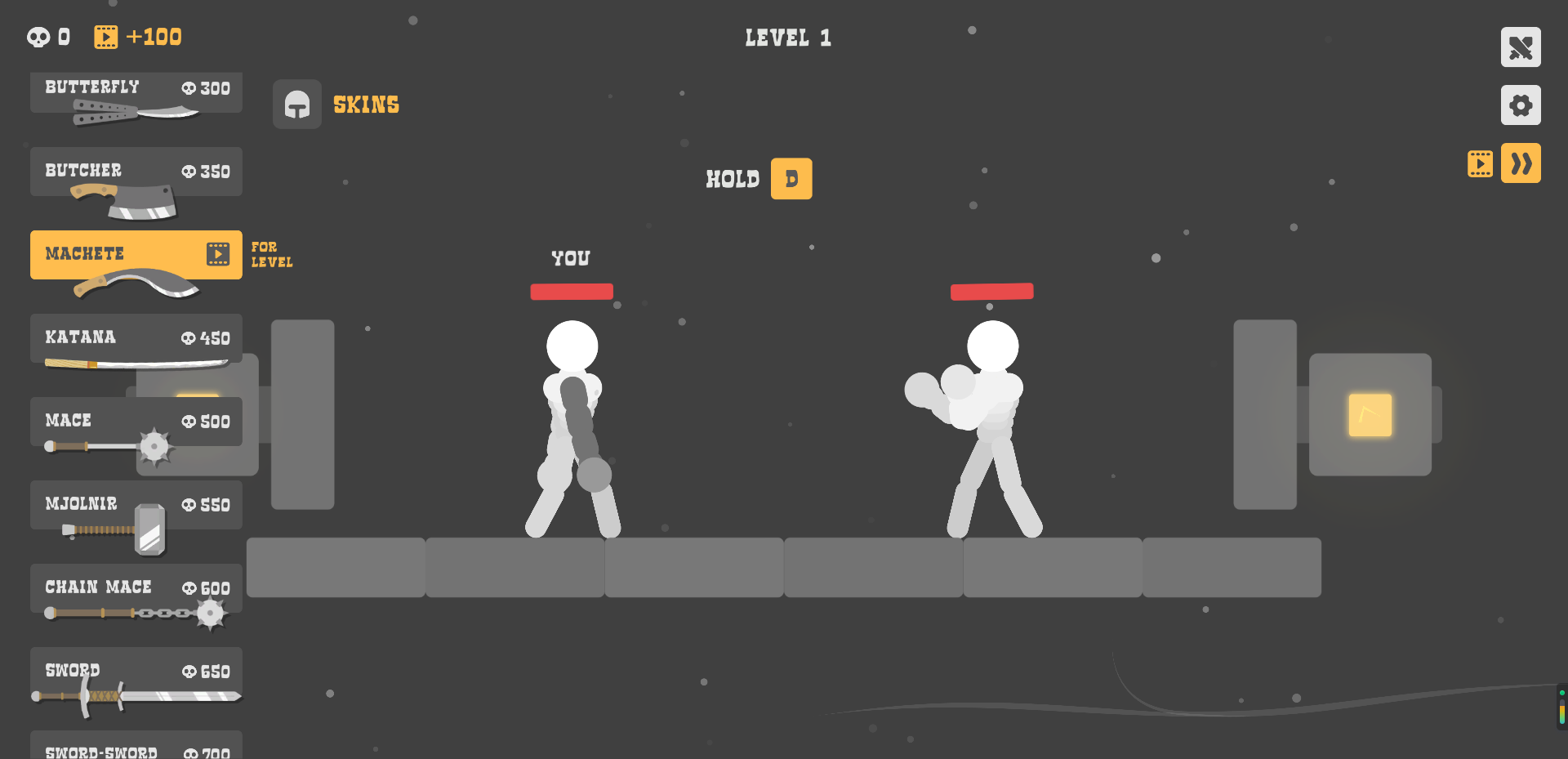 Ragdoll Hit gameplay screenshot 2 of 6